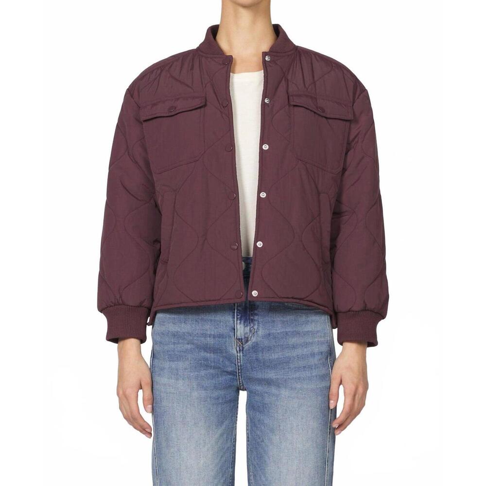 NEW DEAR JOHN DENIM raiden button front jacket in fig